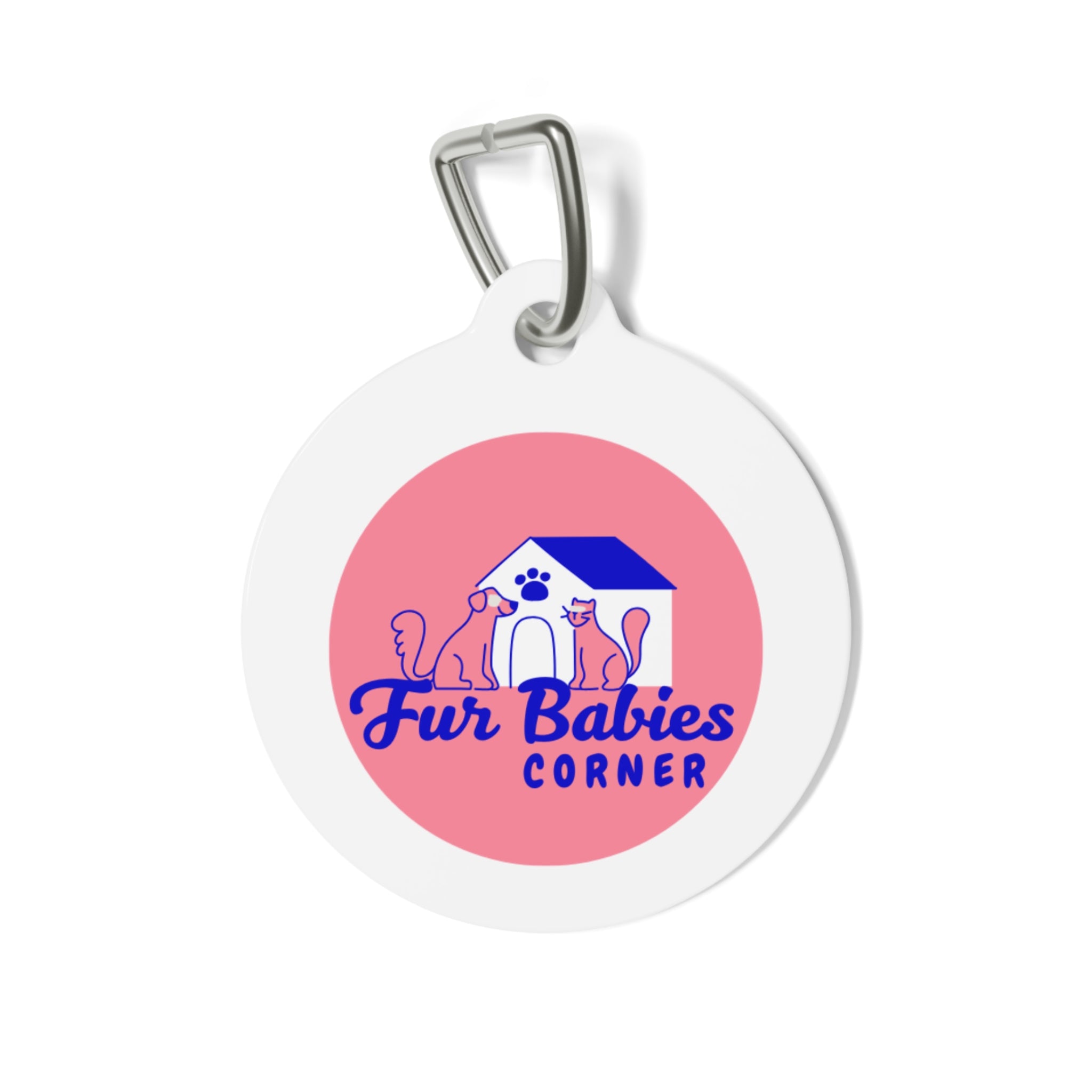 Pet Tag — "Fur Babies Corner" Personalized Dog & Cat ID Charm