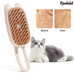 Steam Pet Grooming Brush for Dogs and Cats Fur Care