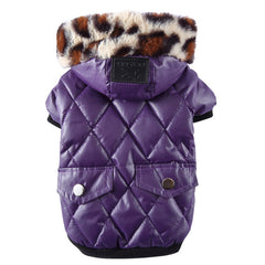Warm Hooded Fashionable Dog Coat