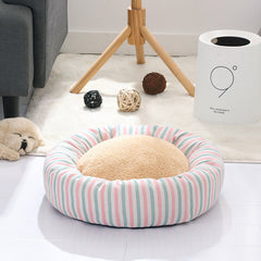 Flax Tart Comfy Pet Bed for Cats and Small Dogs
