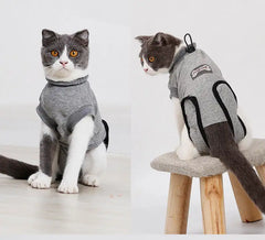 Pet Cat Recovery Surgery Clothing Anti-Mite Sterilization Suit