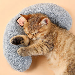 Moon Shape Pet Sleeping Pillow