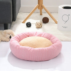 Flax Tart Comfy Pet Bed for Cats and Small Dogs
