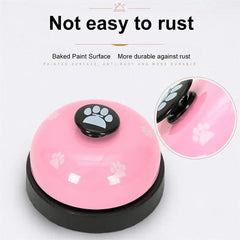 Pet Training Dinner Bell Toy for Interactive Dog and Cat Training