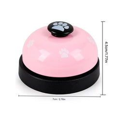 Pet Training Dinner Bell Toy for Interactive Dog and Cat Training