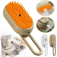 Steamy Pet Grooming Brush
