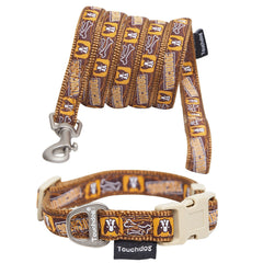 'Caliber' Designer Embroidered Fashion Pet Dog Leash and Collar Combination
